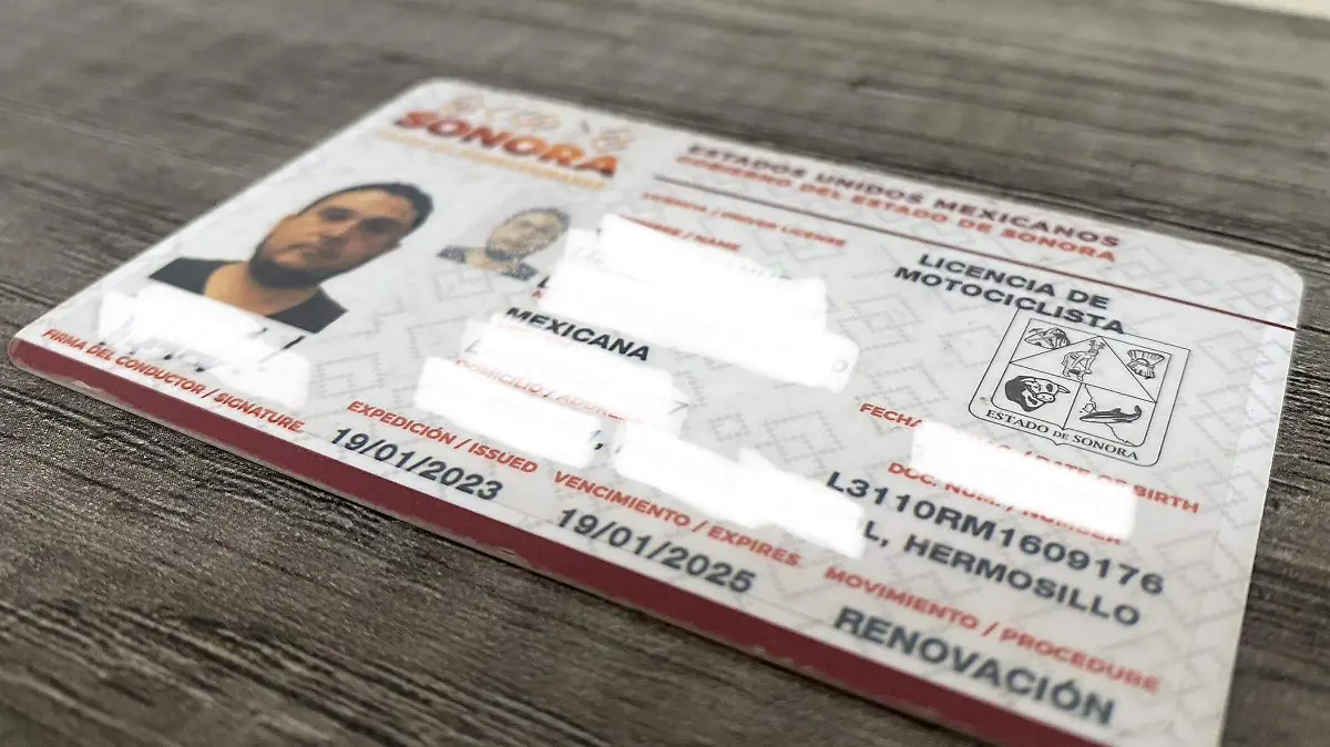 Licencia de conducir renovación